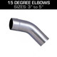 15 EXHAUST ELBOWS